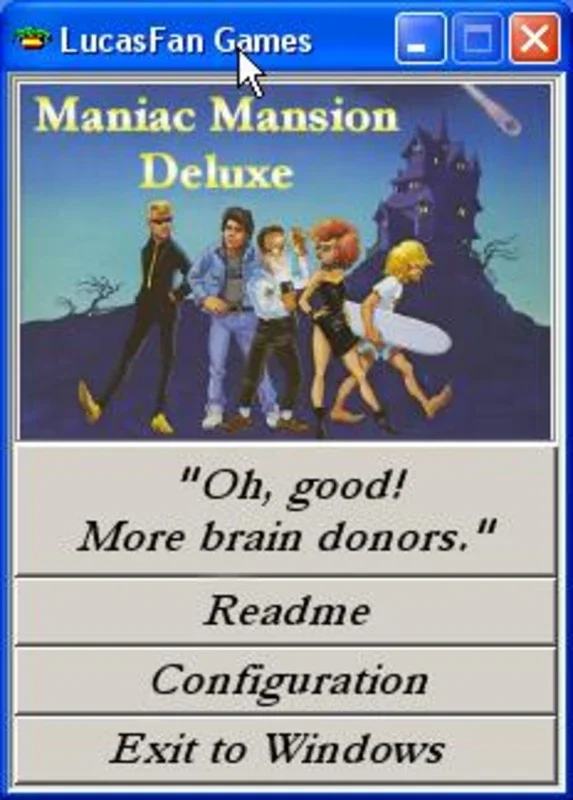 Maniac Mansion Deluxe for Windows - An Epic Gaming Experience