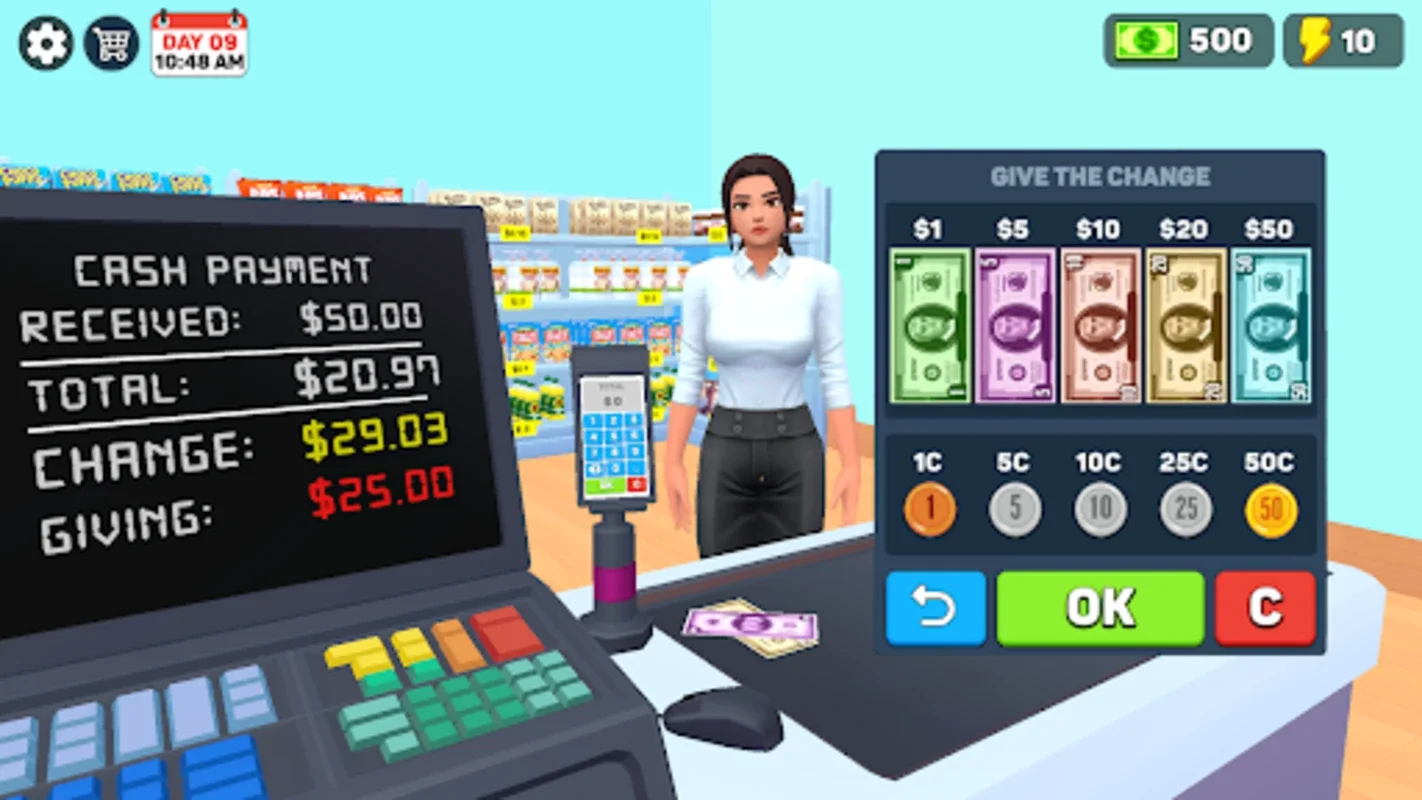 My Supermarket Simulator 3D for Android - Manage Grocery Stores