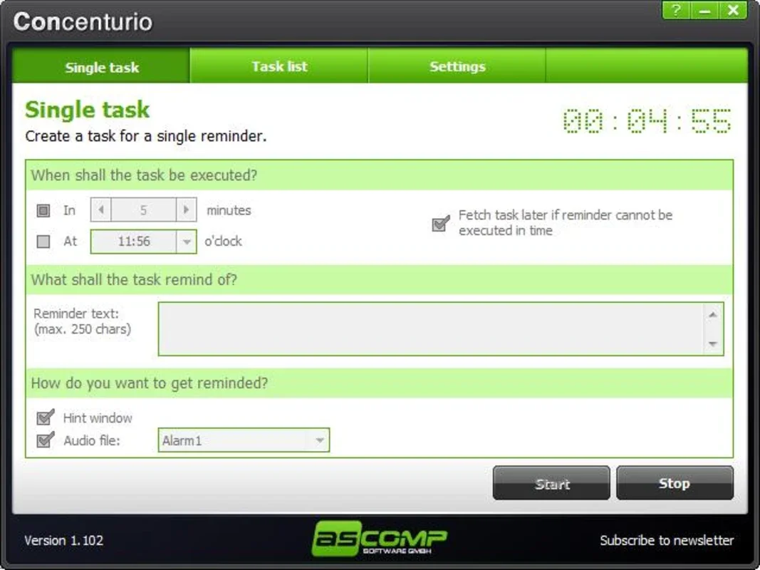 Concenturio for Windows - Stay on Top of Your Tasks