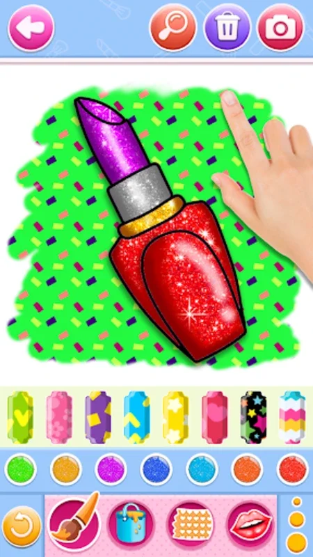 Glitter Lips with Makeup for Android - Download the APK from AppHuts