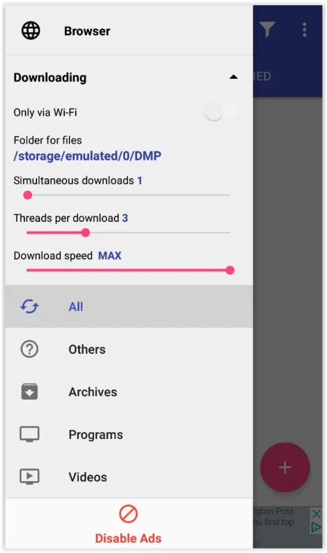 Download Manager Plus for Android - Manage Downloads Easily