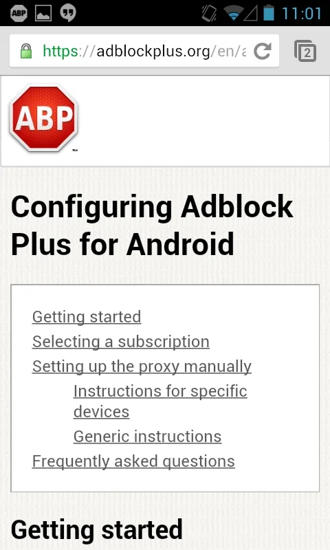 Adblock Plus for Android - Official App for Ad-Free Browsing