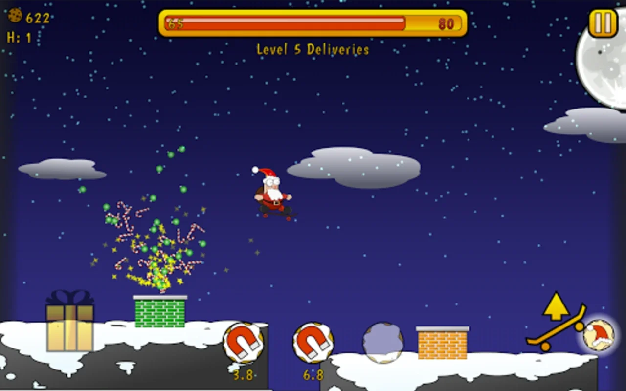 Santa Skate for Android - Festive Skateboarding Fun