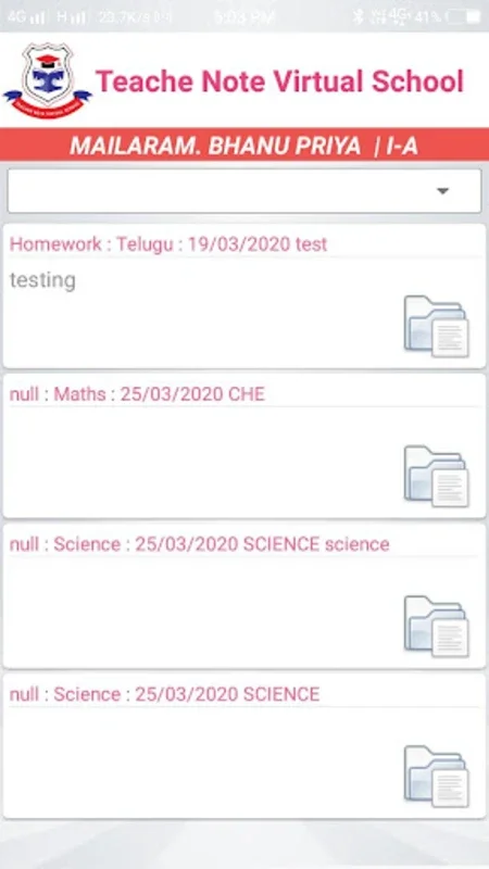 Teacher Note for Android - Stay Informed with Real-Time Updates