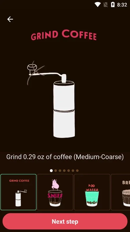 coffee.cup.guru for Android - Explore Diverse Coffee Recipes