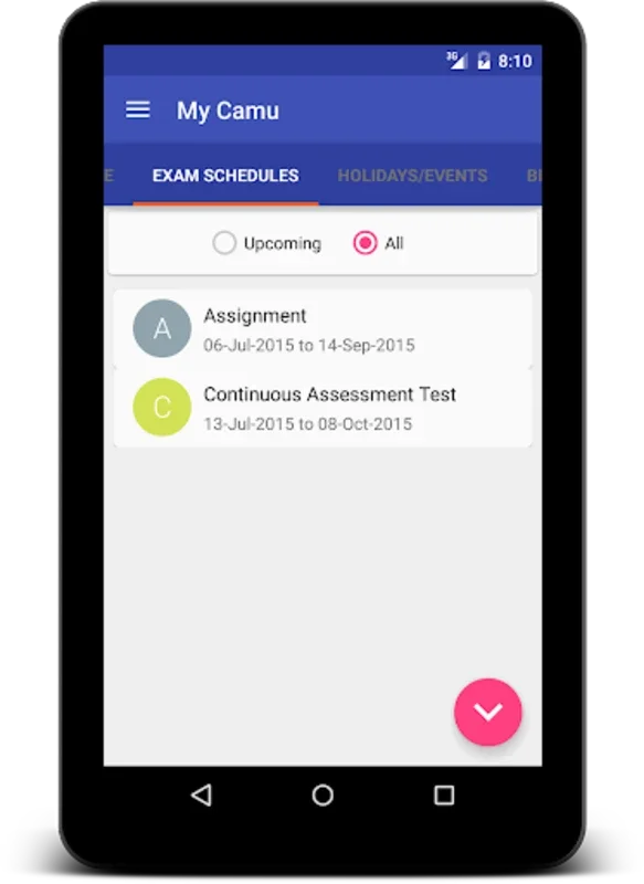 MyCamu - Students & Parents for Android - Streamline Academic Life