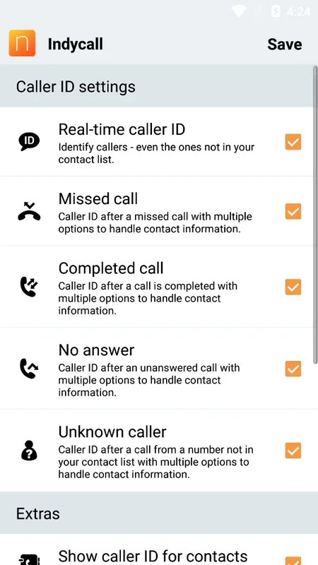 Indycall for Android: Free Calls to India