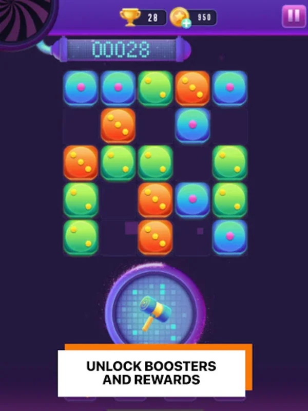 Beat Dice for Android - Strategic Dice Merging Fun