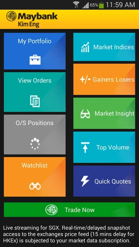 KE Trade SG for Android - Trade in Global Markets