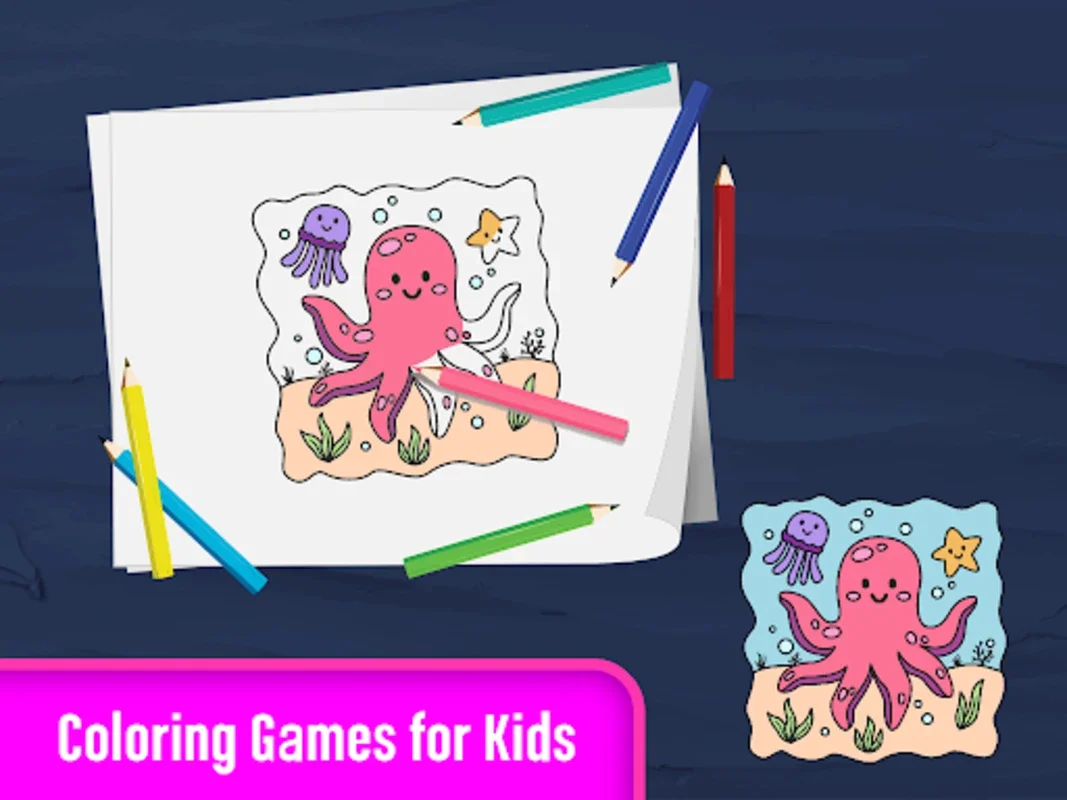 Coloring Games for Kids, Paint for Android - Engaging Creativity