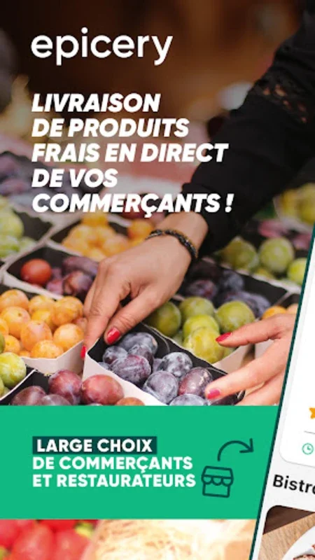 epicery - Courses à Domicile for Android - Local Grocery Delivery at Your Fingertips