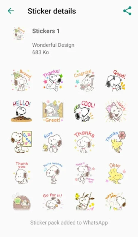 Stickers For Snooppy WAStickerApps for Android - Enhance Chats