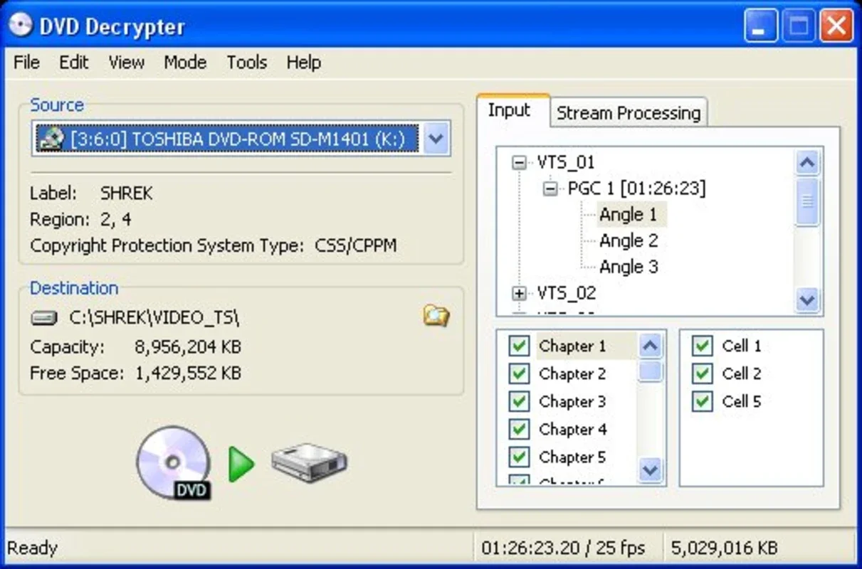 DVD Decrypter: Fast & Easy DVD Ripping for Windows