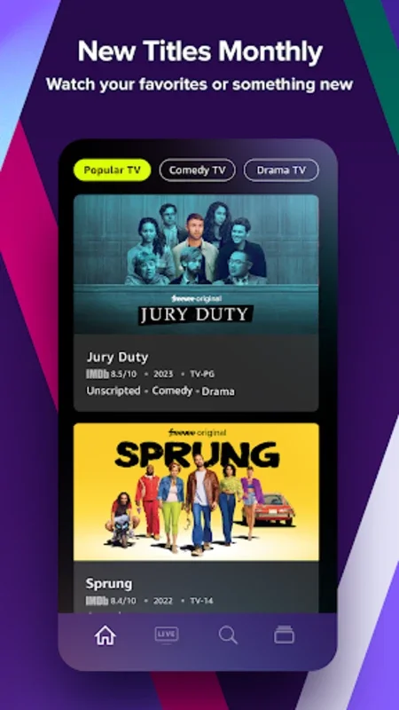 Amazon Freevee for Android - Stream On-Demand Entertainment