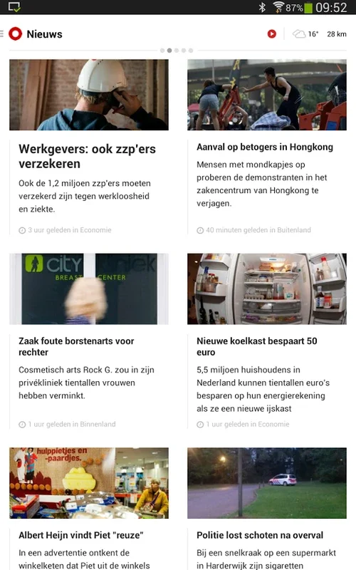 NOS for Android - Stay Informed with Dutch News & Sports