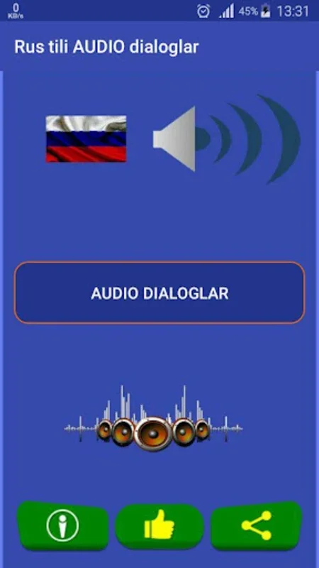 Rus tilida Audio dialoglar for Android: Immersive Language Learning