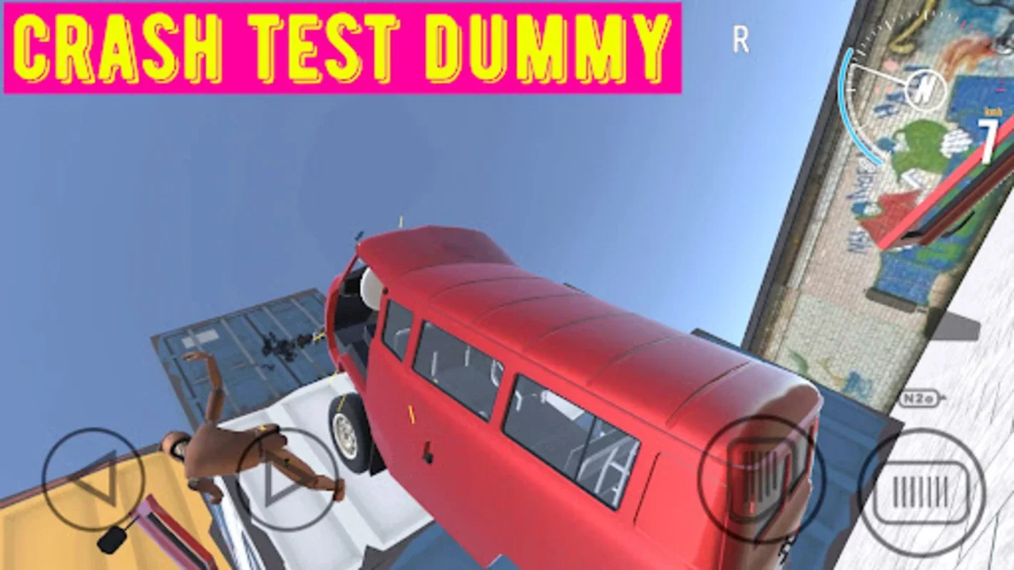 Crash Test Dummy for Android - Realistic Simulation