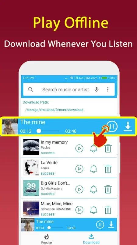 MusicDownload for Android - Enjoy Free Music Downloads