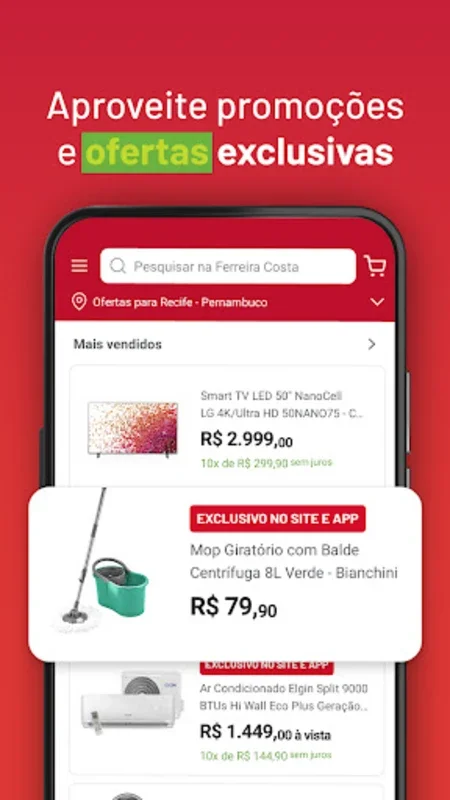 Ferreira Costa for Android: Home and Construction Shopping