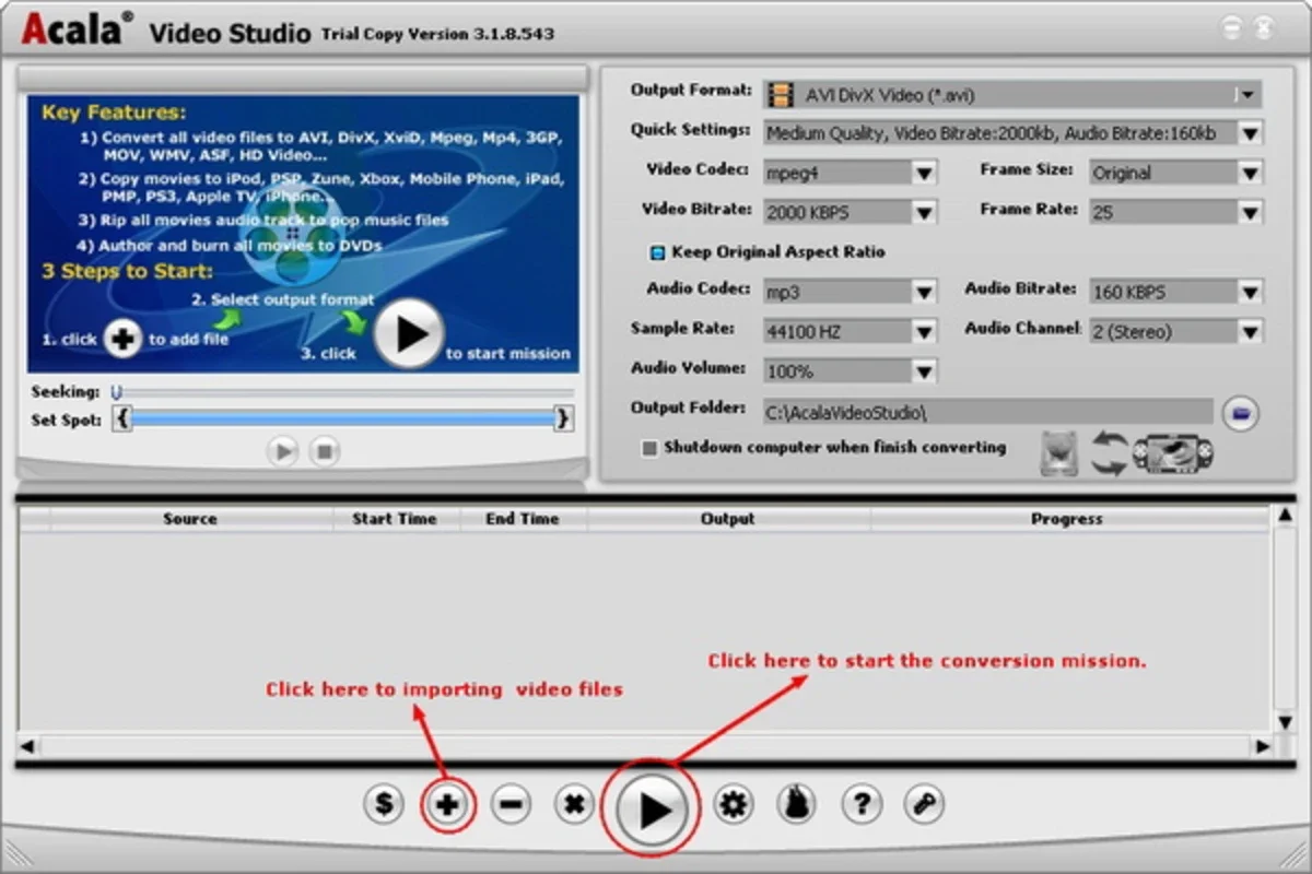 Acala Video Studio: High-Quality Video Conversion for Windows