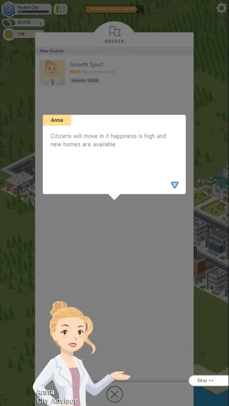 Pocket City Free for Android - Build Your Dream City