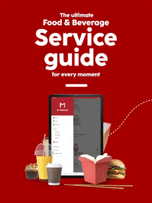 e-menus for Android - Discover a New Dining Way