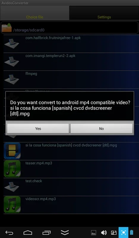 AvideoConverter for Android - Convert Videos Easily