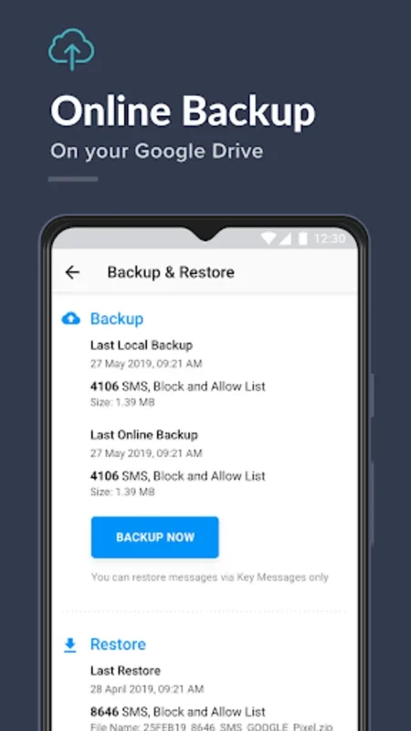 Clean Inbox - smsBlocker for Android - Manage and Block SMS Messages