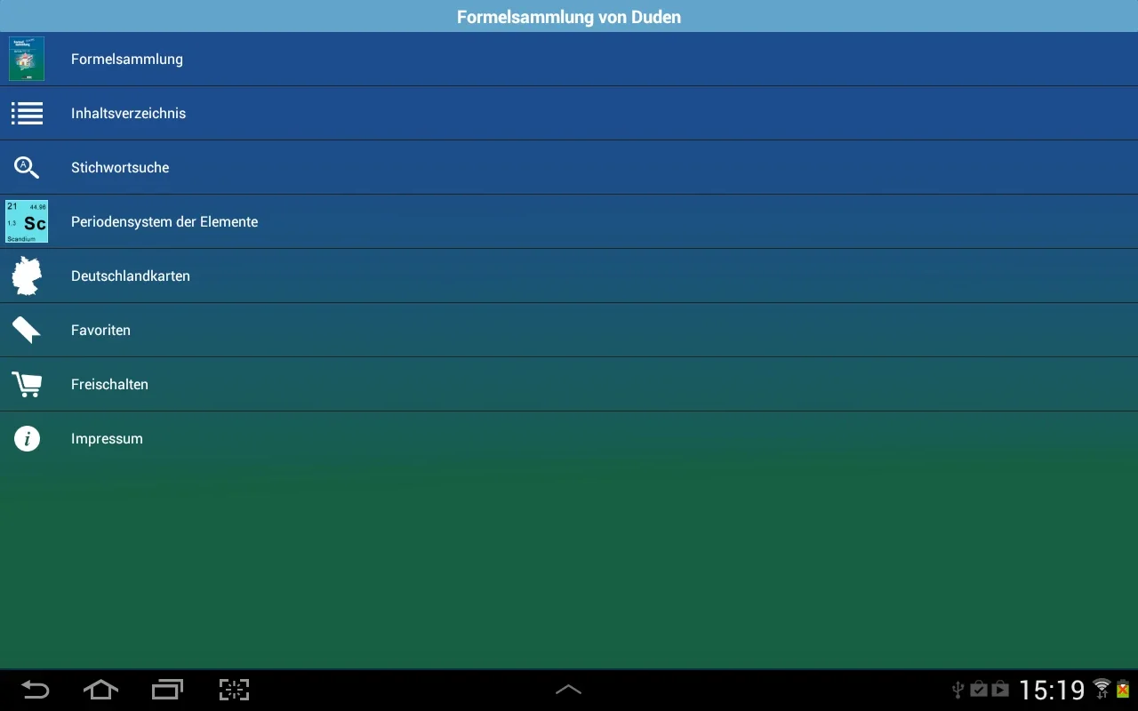 Formelsammlung for Android - Empowering Math and Science Learning