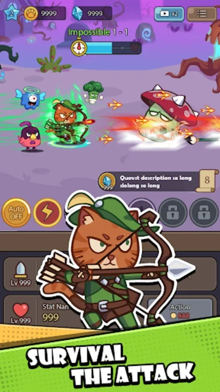 Cat Legend: Idle RPG War for Android - No Download Needed