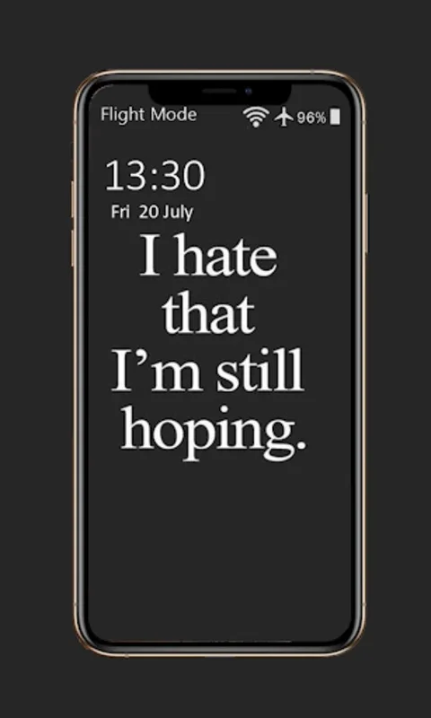 Depression Wallpaper for Android: Expressive Images for Solace