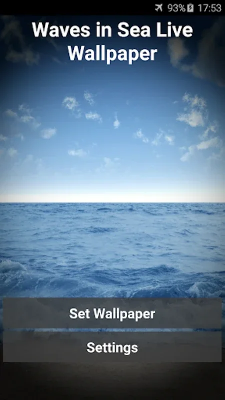 Waves in Sea Live Wallpaper for Android - Enhance Your Device