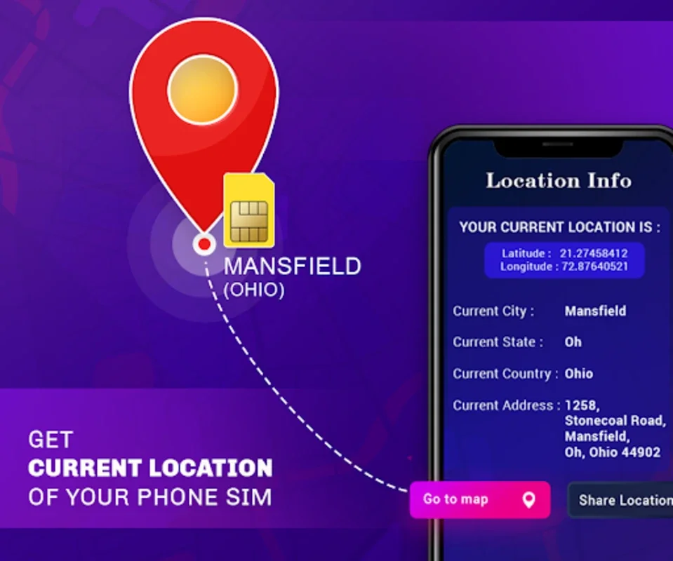 Phone Sim Location Information for Android - Unlock Insights