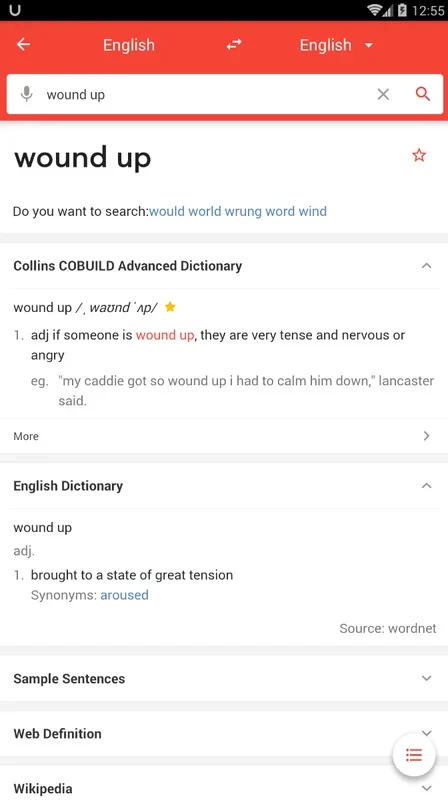 U-Dictionary: Offline Multilingual Translator & Language Learning App for Android