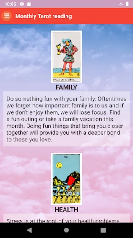 Tarot Card Reading & Horoscope for Android - Insights Galore