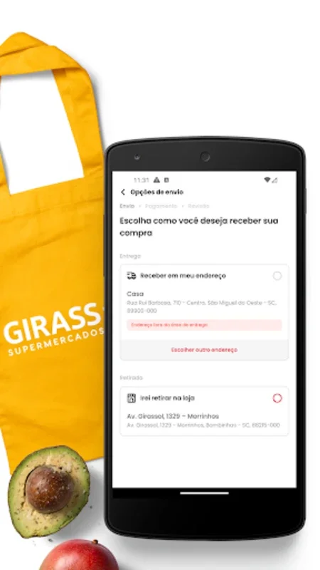 Supermercado Girassol for Android - Streamlined Grocery Shopping