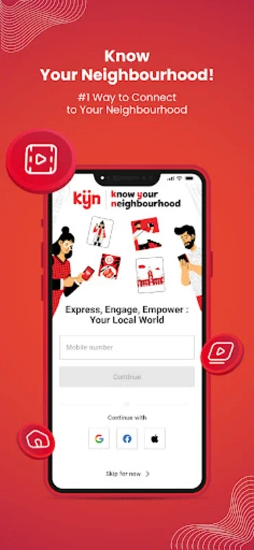 KYN for Android - Explore Local Events and Connect