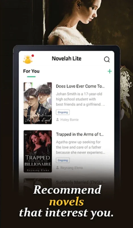 Novelah Lite for Android - Unleash Endless Reading Adventures