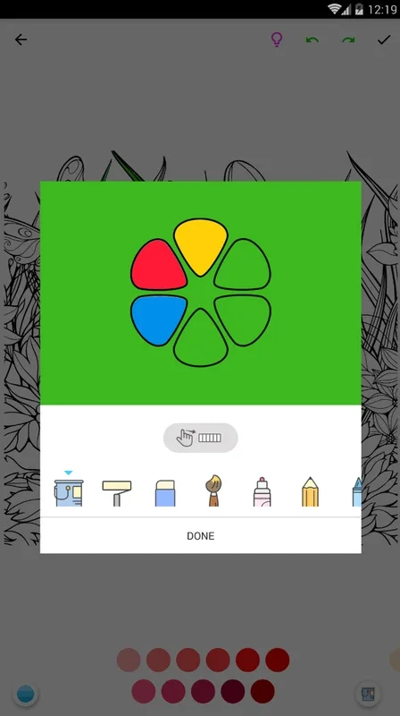 InColor for Android - A Relaxing Coloring Experience