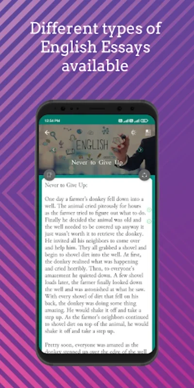 1000+ English Essays (Offline) for Android: Enhance Writing Skills