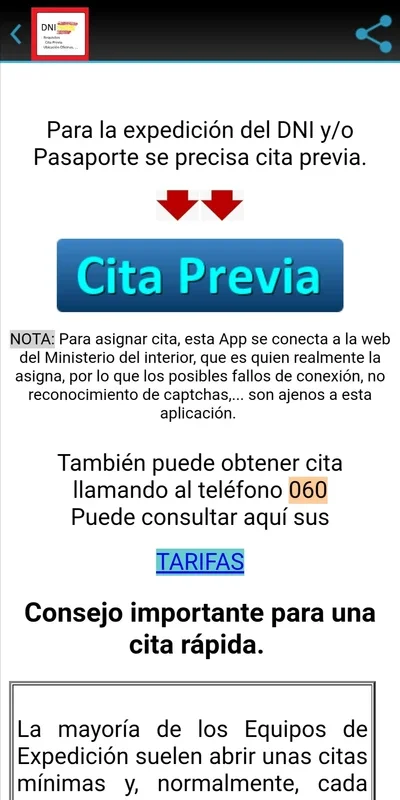 DNI: Requisitos, Cita... for Android - Streamlined App