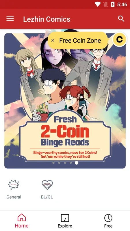 Lezhin Comics for Android - Read Manga on Your Device