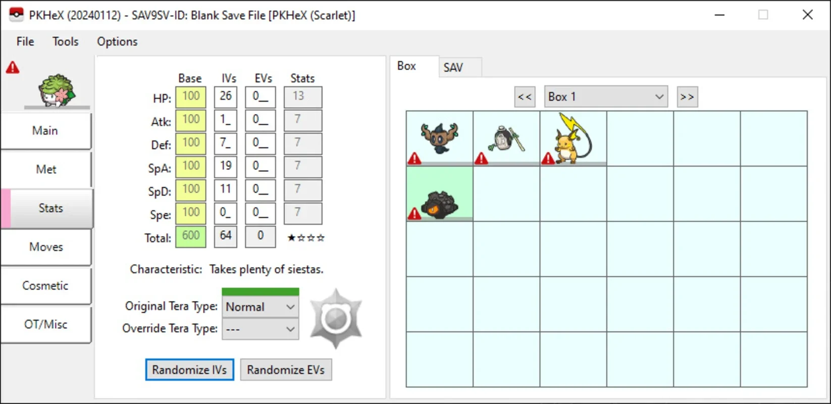 PKHeX for Windows - Edit and Modify Pokémon Save Games