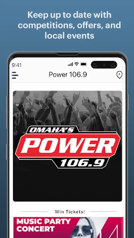 Power 106.9 for Android - Connect to Omaha's Hottest Jams