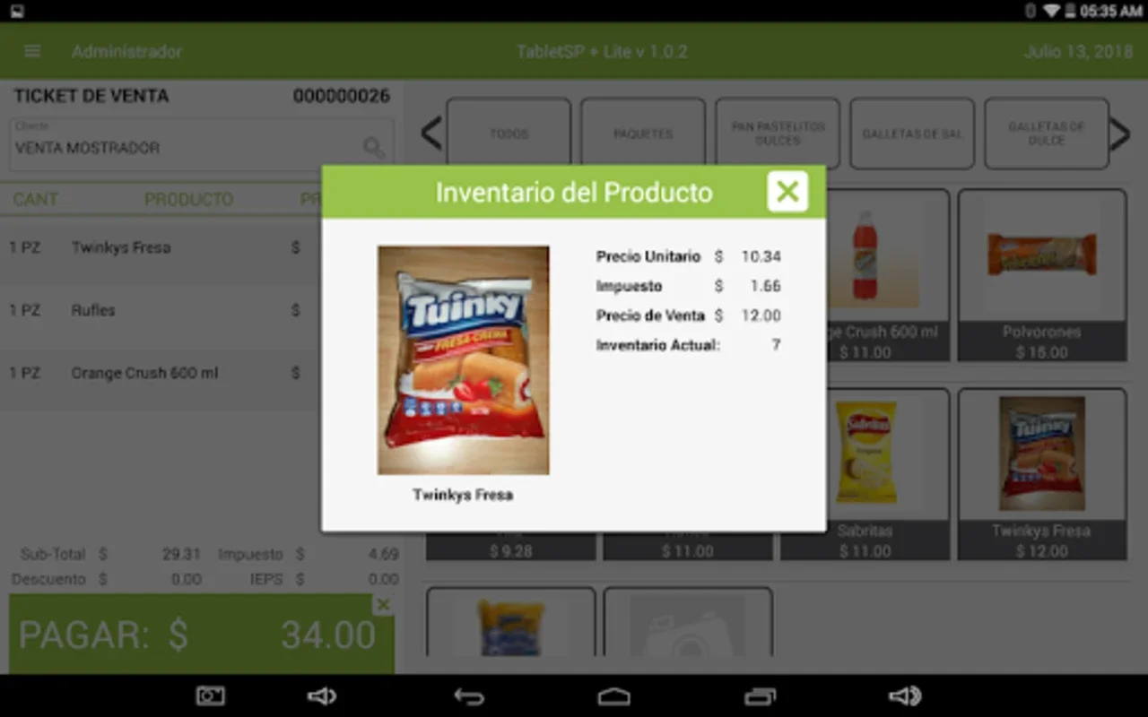 TabletSP + for Android: Optimize Retail Sales with Tablet - Friendly POS