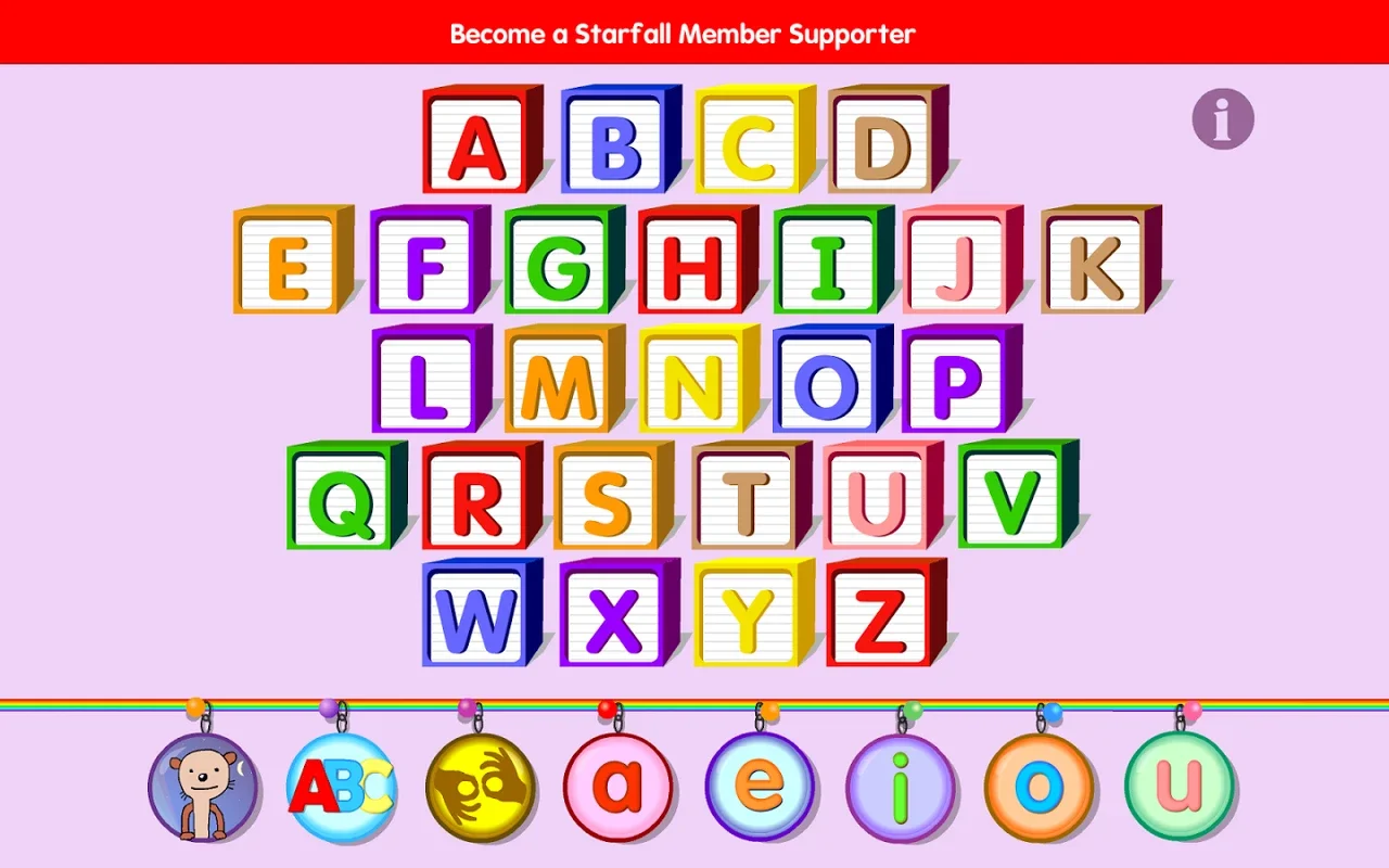 Starfall ABCs for Android - A Reading Tool