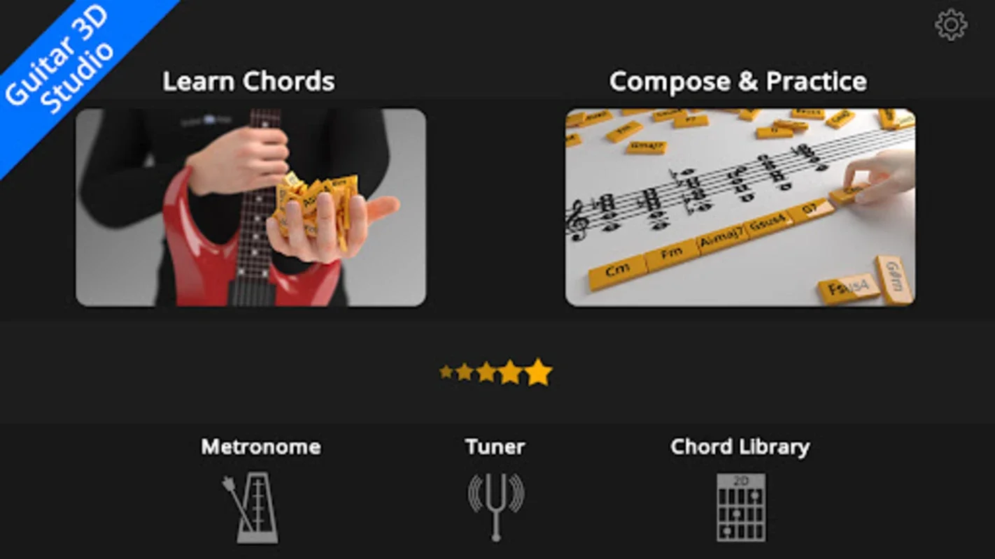 Guitar 3D-Studio by Polygonium for Android - Transform Your Guitar Skills