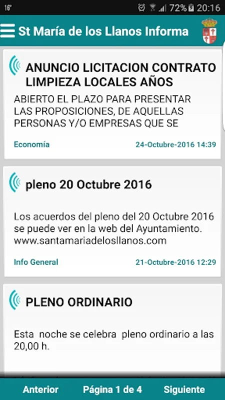 St María de los Llanos Informa for Android - Stay Connected with Local Council