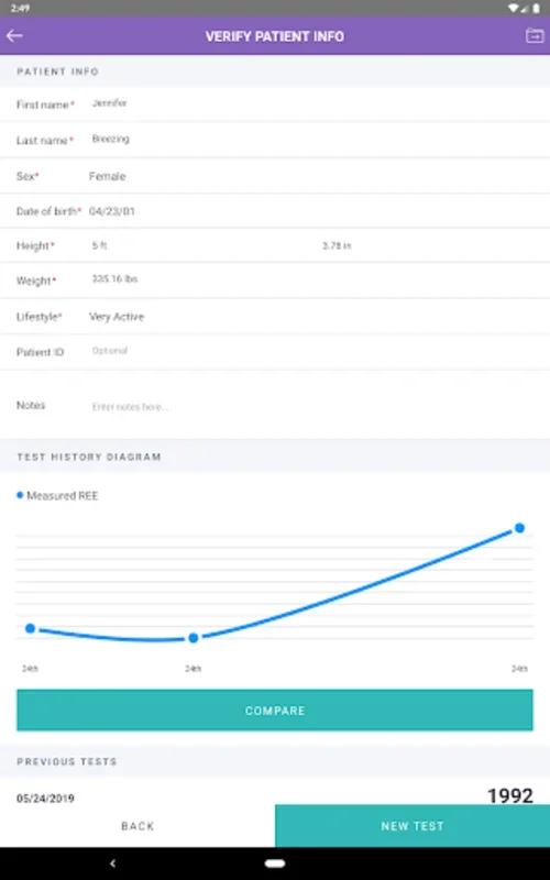 Breezing Pro for Android: Accurate REE Measurement