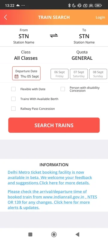 IRCTC Rail Connect: Your Android App for Effortless Indian Train Travel